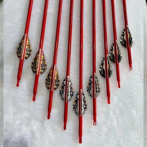 12 Mũi Tên Carbon Hỗn Hợp Đầy Màu Sắc Với Độ Lệch 500, Và Đuôi Có Thể Được Thay Thế Bằng Mũi Tên Nhiều Màu - Product Image 3