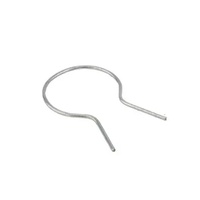 Attaches pour clôture en grillage métallique, attaches préfabriquées à crochet, pinces pour poteaux de 1-11/16 pouces, clôture de jardin, clôture extérieure, fixation de câbles de pipeline