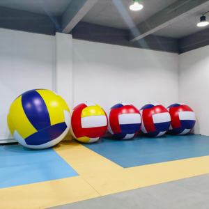 <span class=keywords><strong>Ballon</strong></span> de volley-ball gonflable géant avec logo personnalisé Modèle de football décoratif <span class=keywords><strong>Ballon</strong></span> de volley-ball gonflable géant - Product Image 4