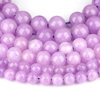 Perles rondes en améthyste lavande naturelle Xulin 6mm 8mm 10mm, lisses et polies, pour la fabrication de bijoux