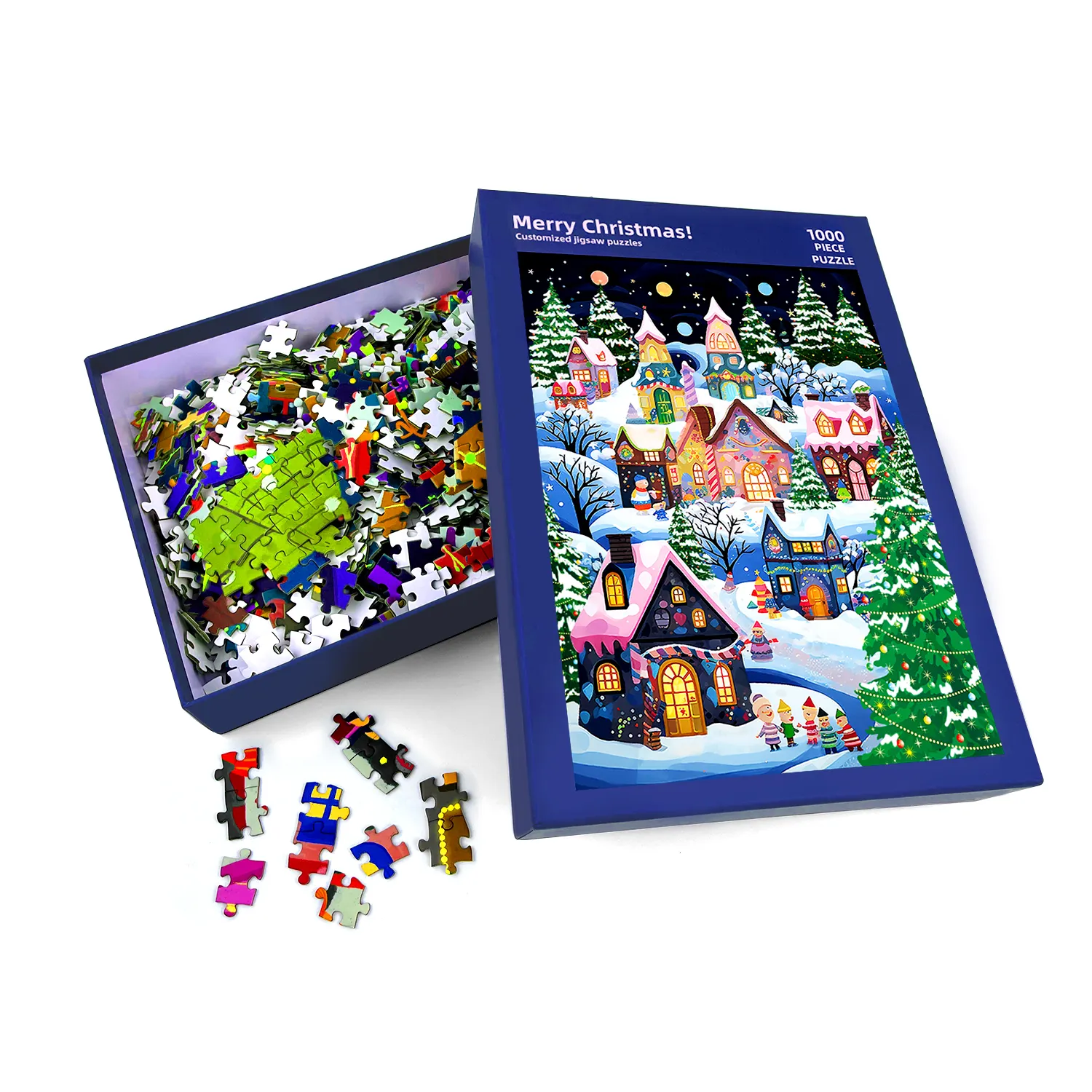 Senfutong Factory Customized Printing 1000 Pieces Adult Jigsaw Puzzle
