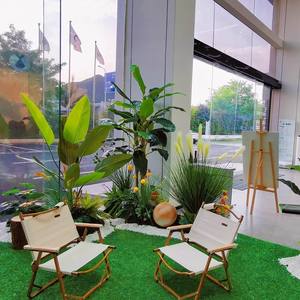 ต้นไม้เทียมสีเขียว, พื้นที่ในร่มบันได, ต้นไม้กระถาง, ต้นไม้เทียม, พืชภูมิทัศน์, ภูมิทัศน์ - Product Image 2