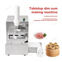 Machine à faire des raviolis multifonctionnelle avec des moules interchangeables pour la production de wontons, de raviolis à la soupe et de shumai