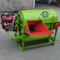 Machine à battre les céréales multifonctionnelle pour le soja, le sorgho, le maïs, le blé, décortiqueuse de maïs, vente directe usine