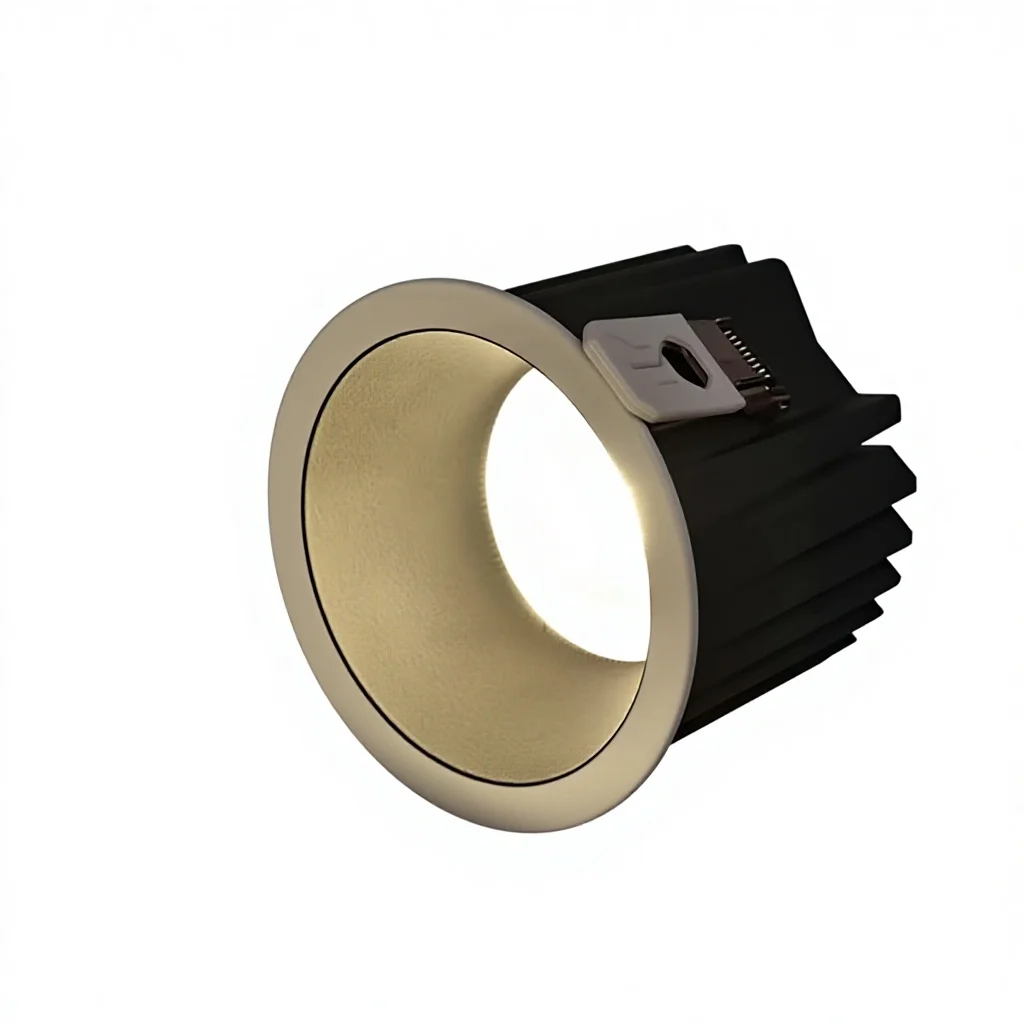 Full-Spectrum 98 CRI Waterproof Aluminum Floodlight Kitchen Bathroom Downlight LED Recessed Deep Anti-Glare Living Room