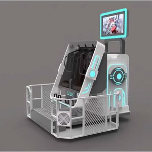 Simulateur de vol en réalité virtuelle à rotation 360 degrés, chaise VR, montagnes russes intérieures, parc d'aventure en métal, garderie, maison - Product Image 4