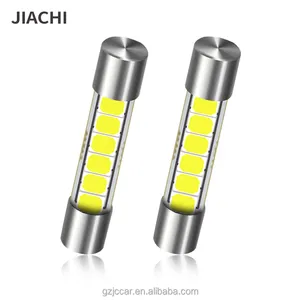 JiaChi Factory 10PCS 20PCS 1000PCS花飾りLED電球自動車アクセサリー防水2835 LEDチップ6SMDインテリア読み取りランプ