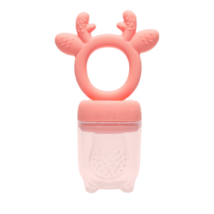 Tétine écologique pour enfants tétine en <span class=keywords><strong>silicone</strong></span> sans BPA mangeoire pour bébé avec peluche conception grignoteuse de fruits frais pour bébé - Product Image 1