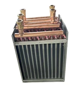 Retekool Refrigerator Parts New Customized Air To Water Heat Exchanger Condenser Evaporator With Fan Copper For Refrigeration