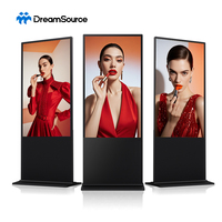 Señalización Digital de 3000 Nits, Pantalla LCD Autoestirable de 55 y 75 Pulgadas, Pantalla Digital para Anuncios, Visualización de Vídeos, Publicidad