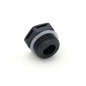 Free samples White M5 Plastic Nylon Black M8 Valve End Plug IP68 waterproof breathable or Automobile Manufacture Price