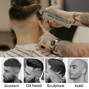 เครื่องตัดผมไร้สาย Resuxi 642 แบบชาร์จไฟได้ สำหรับ<span class=keywords><strong>ร้าน</strong></span>ตัดผมมืออาชีพ ชุด 2 ชิ้น - Product Image 5