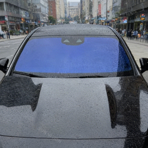 Pellicola a tinta solare Ghost Rose Red Chameleon vlt78% parabrezza sventa per finestrino anteriore per auto - Product Image 2