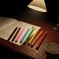 Lot de crayons de couleur pour enfants, mini-crayons en bois de 3,5 pouces, vente en gros, personnalisables avec logo, conformes EN71, OEM