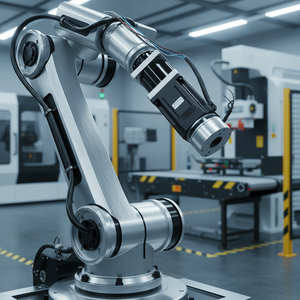 Moteur de <span class=keywords><strong>bras</strong></span> robotique 24V CC avec frein électromagnétique, moteur principal 3000 tr/min, couple de 2 N.m - Product Image 6