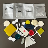 Désodorisants et diffuseurs d'arômes solides personnalisés en PVC pour voiture et extérieur avec étiquette en plâtre pour bracelets