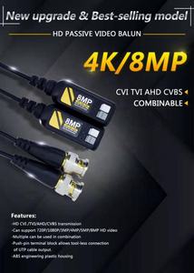 Convertidor de <span class=keywords><strong>Video</strong></span> <span class=keywords><strong>Balun</strong></span> Activo HD Pasivo de 5MP 8MP Coax Bnc 75 Ohm a 120 Ohm Rj45 IP para <span class=keywords><strong>CCTV</strong></span> - Product Image 6