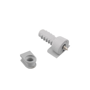 Support de panneau en plastique monocouche à installation dissimulée, forte capacité de charge, pour connecteur de cloison de meuble de placard - Product Image 3