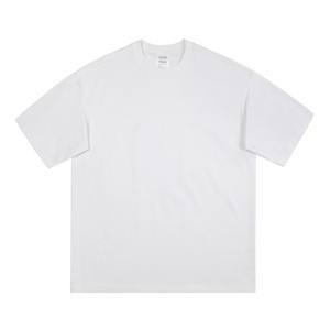 Camisetas unisex con cuello redondo, fabricantes de ropa, camisetas de calidad para hombre, camisetas pesadas, venta al por mayor - Product Image 2