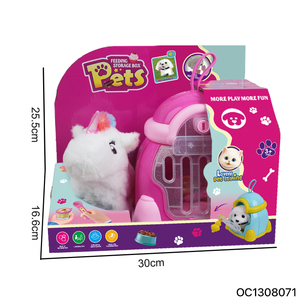 <span class=keywords><strong>Cheval</strong></span> à <span class=keywords><strong>Bascule</strong></span> Électrique en Peluche Blanc Mignon Personnalisé <span class=keywords><strong>pour</strong></span> Enfants, Jouet d'Imitation d'Alimentation d'Animaux, Fabricant en Gros d'Animaux en Peluche - Product Image 5