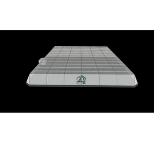 บ้านพลาสติกหลังคาแบน ทนทาน แข็งแรง พร้อมด้วยดีไซน์หลังคาแบน  ตาข่ายกันแดดป้องกันรังสียูวี สำหรับปลูกผัก - Product Image 6