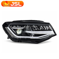Phare avant JSL pour VW Caddy Mk4, phare LED 2015-2020, lentille de projecteur haute puissance, signal dynamique DRL, pièces automobiles