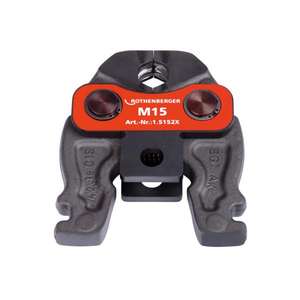ROTHENBERGER - 1000002804 Juego de mordazas de prensa Compact M 15-18-22-28 - EAN 4004625507254 PRENSING - Product Image 1