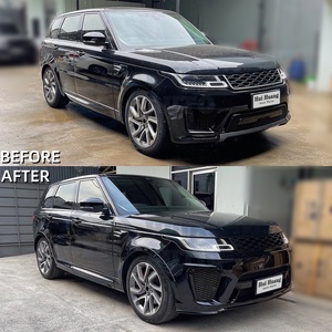 Vente directe d'usine pour Land Rover Range Rover Sport 2014-2017, transformation en kit carrosserie style SVR 2022 avec calandre de pare-chocs avant - Product Image 4