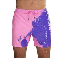 Tissu thermochromique sensible à la température, changeant de couleur, pour shorts de plage