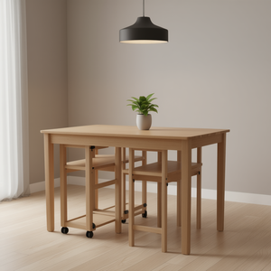Juego de Mesa de Comedor Suzanne Beech para 4 Personas, Diseño Moderno que Ahorra Espacio - Product Image 2