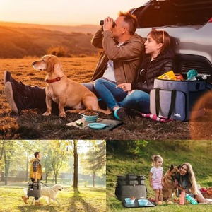 Free Sample Portable Pet <b>Carrier</b> Breathable Foldable <b>Cat</b> Bag Sustainable Oxford Outdoor Travel <b>Cat</b> <b>Backpack</b> - Product Image 4