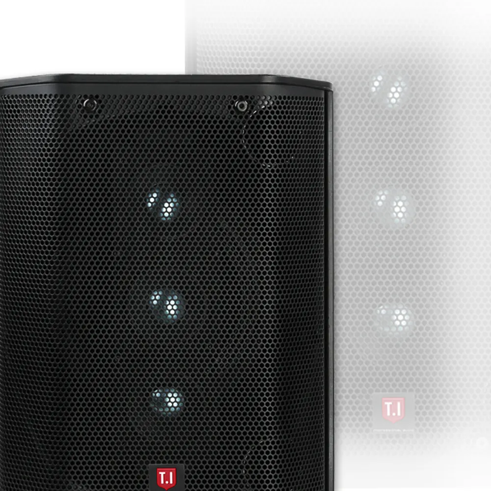 Speaker Aktif bluetooth portabel, kotak pengeras suara pesta plafon baterai tanpa kabel