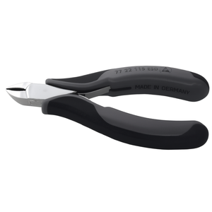 Cortadores laterales electrónicos Knipex ESD 77 22 115 fabricados en Alemania - Product Image 1