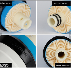 Chất lượng cao RO màng 100 GPD giá polyamaid/PA Chất liệu 0.001 micron hộ gia đình xử lý nước - Product Image 3
