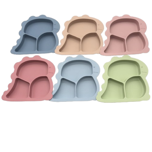 Silicone bé ăn thiết lập bao gồm muỗng và Ngã Ba Snack sippy cup Bát tấm bé yếm - Product Image 6