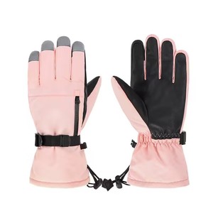<span class=keywords><strong>Guantes</strong></span> de <span class=keywords><strong>nieve</strong></span> impermeables de invierno para hombres y mujeres, <span class=keywords><strong>guantes</strong></span> de snowboard para snowboard, esquí, bolsillo con cremallera, <span class=keywords><strong>guantes</strong></span> de esquí para pantalla táctil - Product Image 4