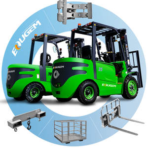 Draagbare heftruck 1 ton 1,5 ton 1500 kg batterij heftruck materiaal handling zelfladende mini elektrische heftruck prijs - Product Image 6
