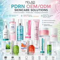 Sérum Visage Personnalisé PDRN GHK-Cu Peptide de Cuivre Hydratant et Repulpant avec Acide Hyaluronique pour Marques de Beauté