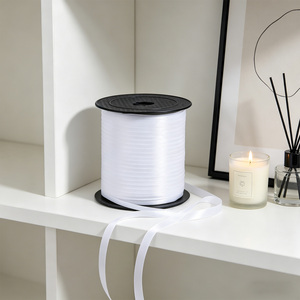 Nastro Bianco per Feste, Rotolo da 450M per Decorazioni con Palloncini ed Eventi Festivi - Product Image 6