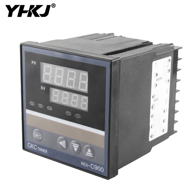 85~265VAC  High Quality Industrial Temperature Controller Lcd 220v REX-C900