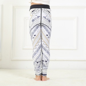 Leggings de sport personnalisés pour filles, pantalons de yoga ajustés, acheter directement auprès de l'usine de vêtements pour enfants en Chine - Product Image 2