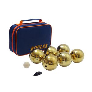 <span class=keywords><strong>ชุด</strong></span><span class=keywords><strong>ลูก</strong></span>เพตองก์ทองคำ พร้อมลูกเหล็ก 6 <span class=keywords><strong>ลูก</strong></span> สำหรับกีฬากลางแจ้ง - Product Image 3