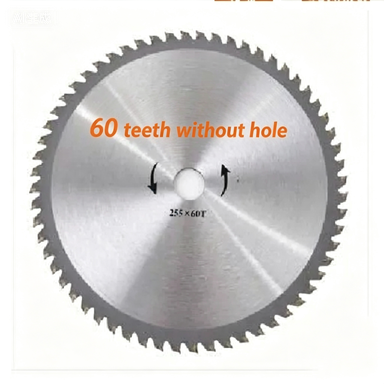 Lame de scie sans trou à 60 dents, uniquement pour couper l'herbe molle