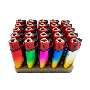 Encendedor de llama de chorro de color a juego de gama alta con carcasa de metal - Product Image 6