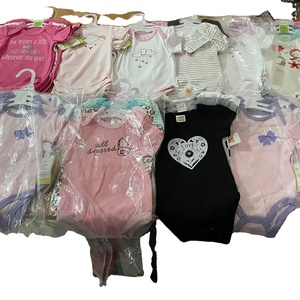 Conjunto de <span class=keywords><strong>regalo</strong></span> de verano para bebé recién nacido al por mayor, Mono de suave punto con estampado de algodón 100%, mono con cierre de botón, ropa de bebé, 3 unids/<span class=keywords><strong>set</strong></span> - Product Image 6