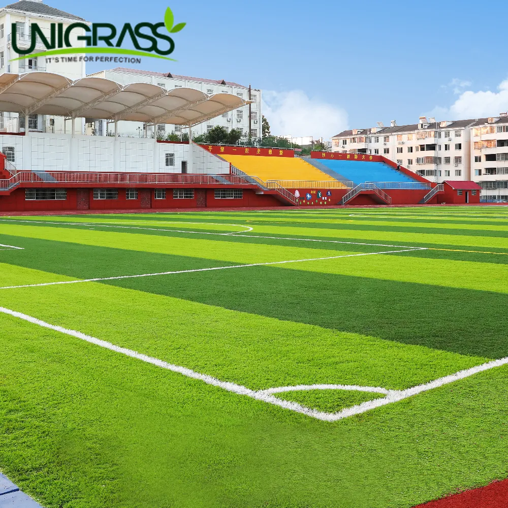 UNI outdoor football artificial grass For Soccer Football Field