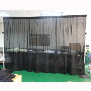 Aluminum double crossbar pipe and drape backdrop stand for wedding party event decor - Product Image 5