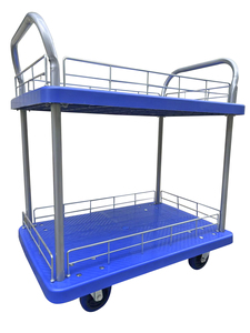 Carrito de Servicio de Plástico con Capacidad de Carga de 200 kg 400 kg, 50*70 cm 60*90 cm, Carrito Móvil Resistente, Carros de Mano para Restaurantes - Product Image 2