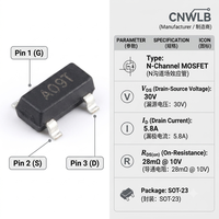 SMD Schottky Rectifier Diode M1 M4 M7 M7F A7 F7 1000V SS36 SMB SMD Diode DO-214A General Purpose Rectifier