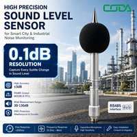 Capteur de niveau sonore haute précision CDW-13B avec résolution de 0,1 dB et Modbus RS485 pour la surveillance du bruit dans les villes intelligentes